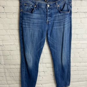 7 for All Mankind skinny boyfriend jeans